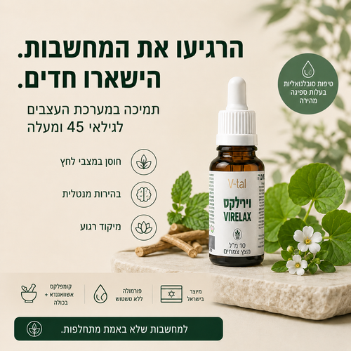 Virelax - Cortisol and Stress Support Formula  (Free)